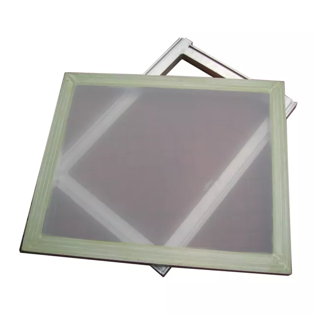 Paquete de 6 marcos de pantallas de seda de aluminio de 23"" x 31"" con malla 110 6
