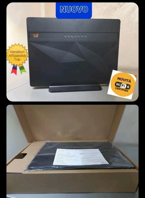 MODEM WIND TRE 3 ZTE ZXHN F6645P FTTH 2.5 GPON ONT WiFi 6 FIBRA EUR 65 ...