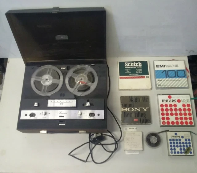 FIDELITY TR19 REEL to Reel cassette player braemar Valve. PORTABLE £39.