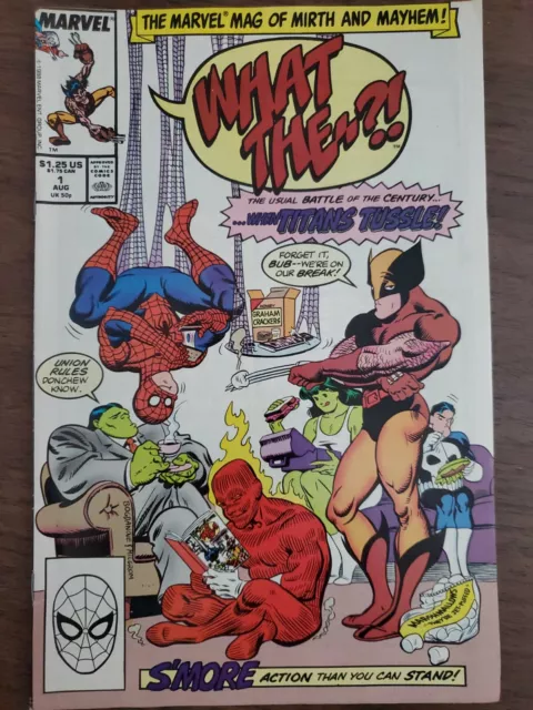 WHAT THE--?!, Marvel Comics, Copper Age, lot of 21, VF-NM, 1988-92