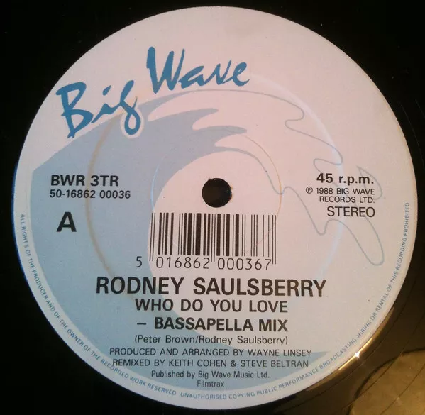 Rodney Saulsberry - Who Do You Love (12 Zoll Single)