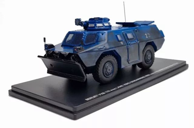 Berliet Vxb 170 Vbrg Avec Lame Gendarmerie Version Sale 4 Figurines Crs 1/43 2