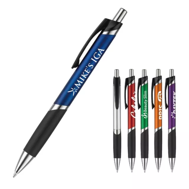 Promotional Osage Metallic Pen Printed with Your Logo + Text on 250 Pens Swag