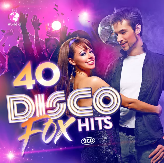 CD 40 Disco Fox Hits von Various Artists 2CDs