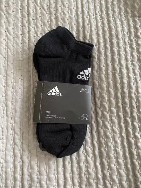 Adidas Trainer Low Socks With Arch Support 6.5-8