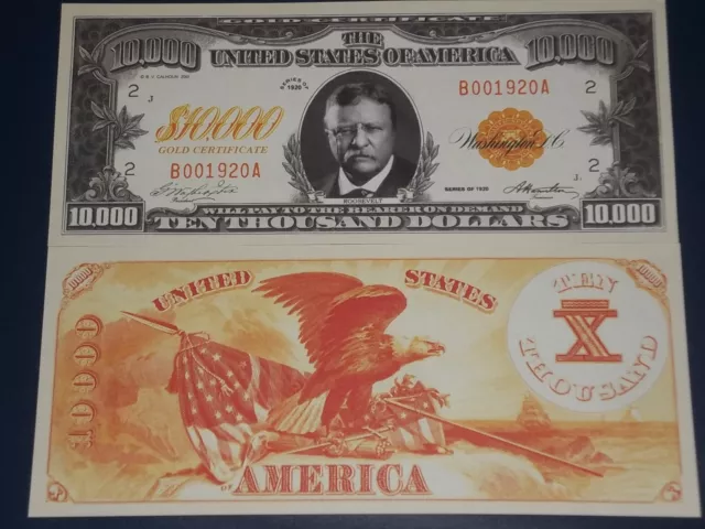 Uncirculated United States Ten Thosand Dollar Gold Certificate!