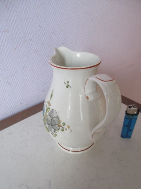 villeroy&boch louisiana pichet-carafe fleuri. 3
