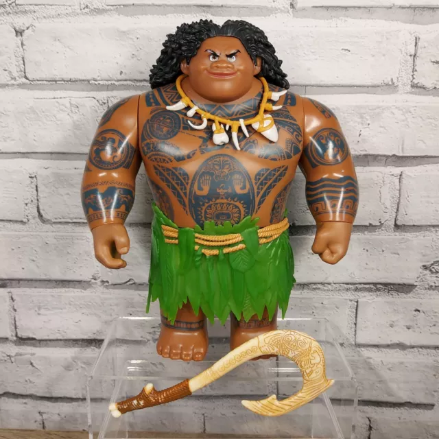 Moana Maui Action Figure Doll Toy Hasbro 2015 Toys Demi God 11” with Fish  Hook