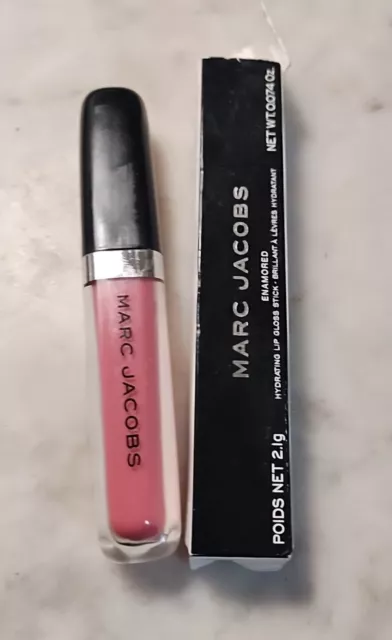 Marc Jacobs Enamored Hydrating Lip Gloss Stick Shade 572 COMING OUT 2.1g NIB