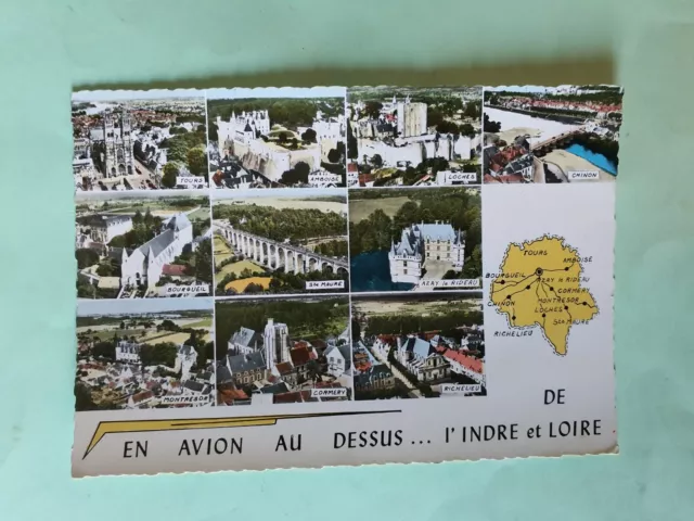 Carte Postale de Indre et Loire GF 1957 Vue Divers