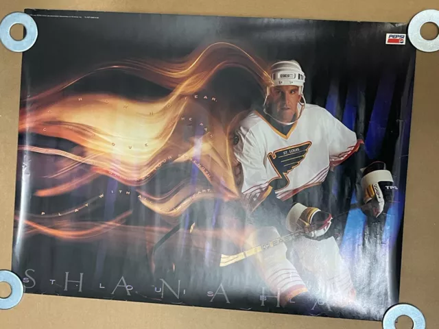 St. Louis Blues Shanahan Poster