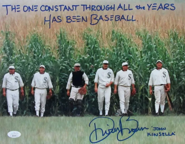 Dwier Brown Signed/Inscribed 11x14 Photo "Field of Dreams" JSA 186249