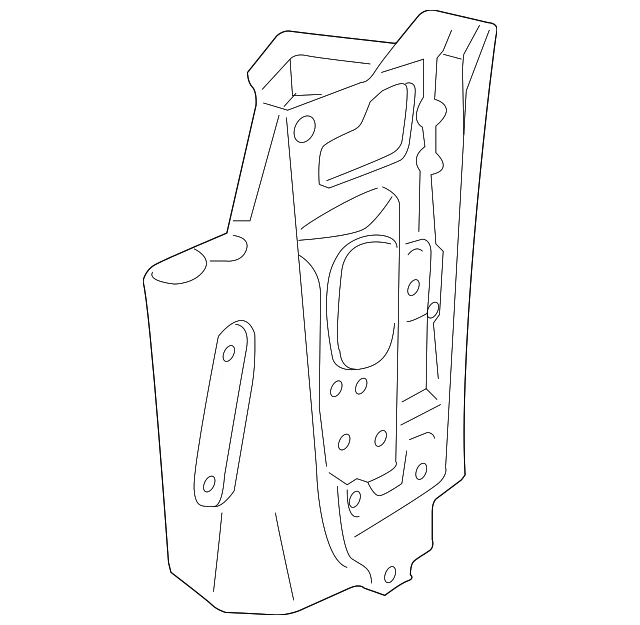 Genuine Ford Vintage Panel Asm Cowl Side 7L2Z7802039A