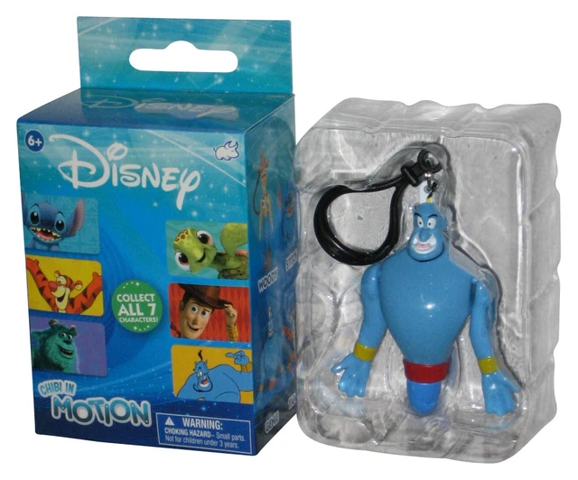 DISNEY ALADDIN GENIE Chibi Figura de Acción Mini 3.5 Pulg Llaveros ...