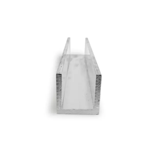 2" x 2" x 0.125" Aluminum Channel 6063-T52 Extruded Architectural : 24.0"