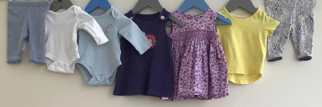 Pacchetto di abbigliamento per bambine età 0-3 mesi M&Co M&S Next Mamas&Papas