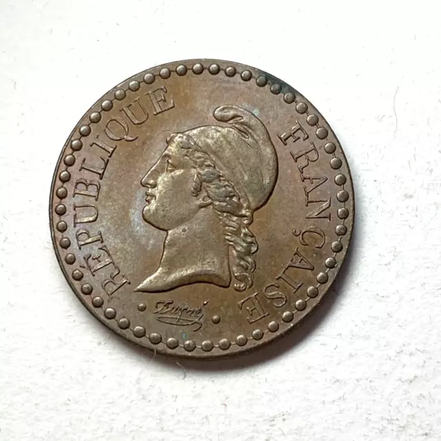 #9305 - Un centime 1848 Dupré SUP