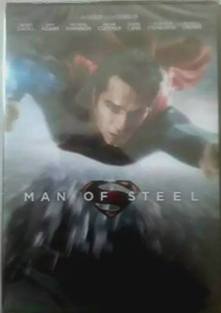 MAN OF STEEL (DVD, 2013) New / Factory Sealed / Free Shipping