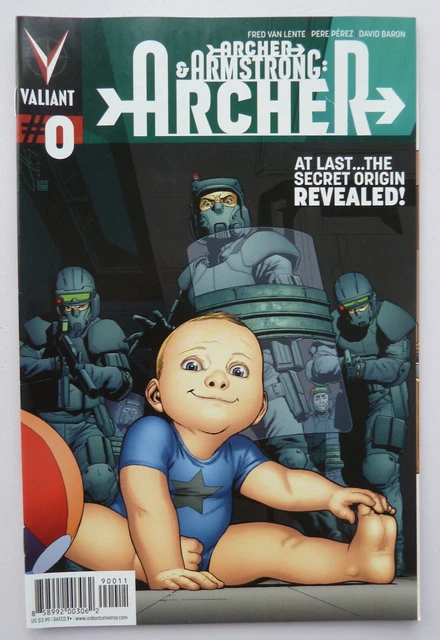 Archer & Armstrong #0 - 1st Printing - Valiant Comics February 2014 VF- 7.5