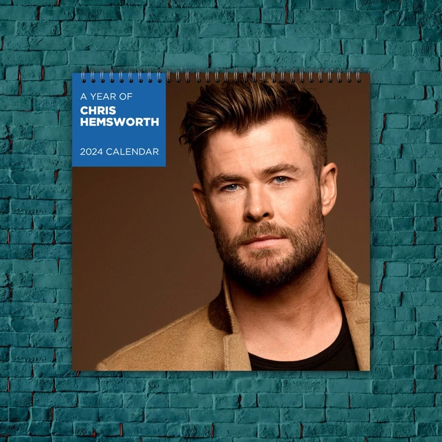 CHRIS HEMSWORTH CALENDAR 2025, Chris Hemsworth 2025 Celebrity Wall