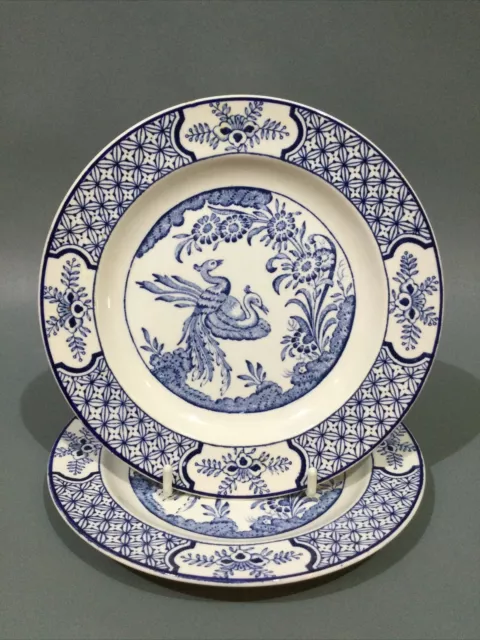 Wood & Sons “ Yuan “ Blue & White 2 x Side Plates