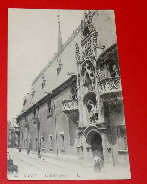 Cpa Carte Postale 1911 Nancy Palais Ducal Meurthe Et Moselle 54