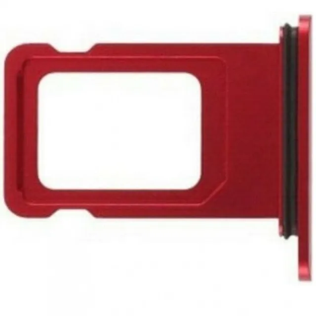 Porta SIM Per IPHONE XR Adattatore Micro Scheda Laterale Nano Rosso Rossa