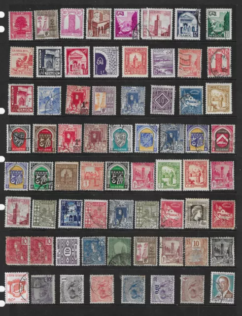 France/ Colonies Collection Of Used Stamps See Note Below Uk Buyers Only C023