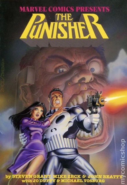 Punisher Circle of Blood TPB 1st Edition #1-1ST VF 1988 Stock Image