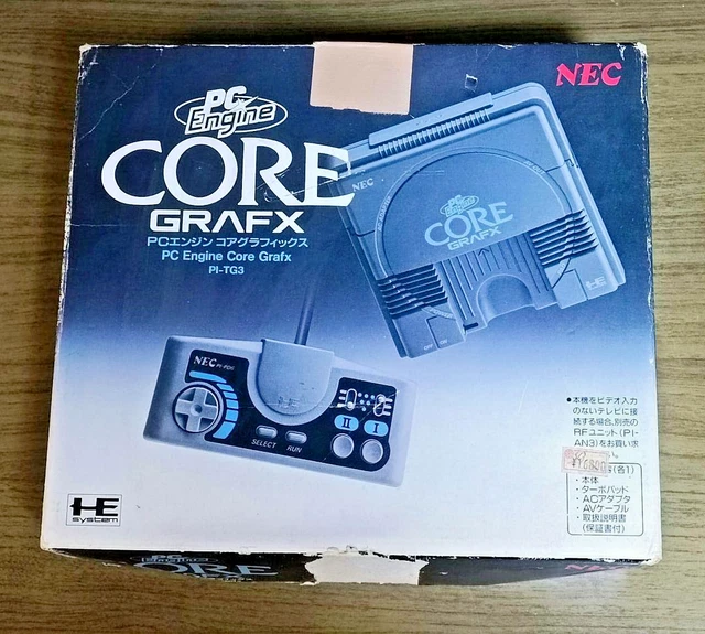 NEC PC Engine Core Grafx II Console Fully Working - Japan Import Vgood