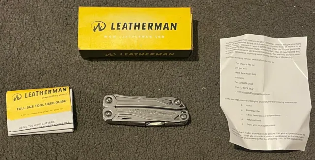 Leatherman Wingman 2010 Stainless Steel Multi Tool 831436 As New In Box Warranty