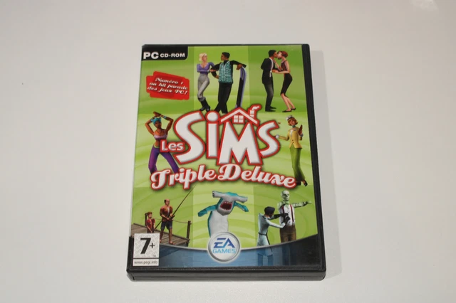 Les SIMS Triple Deluxe PC CD-ROM Version Française PAL FR Jeux
