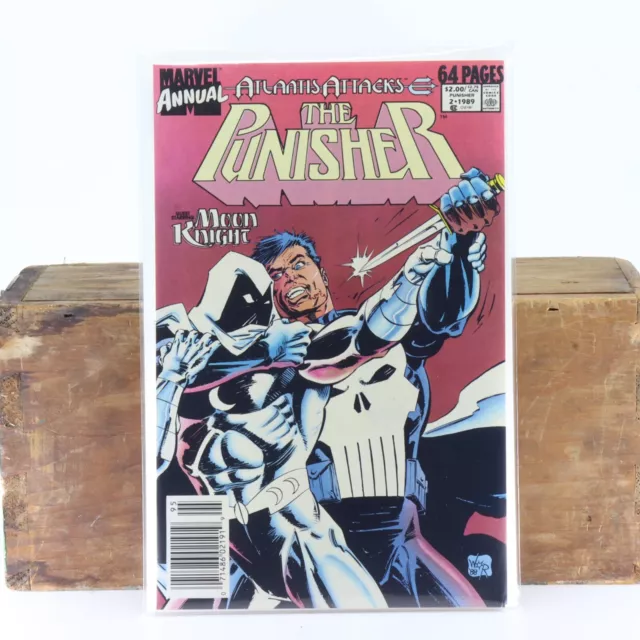 [Raw] The Punisher Annual #2: Featuring Moon Knight (Marvel Comics, 1989)