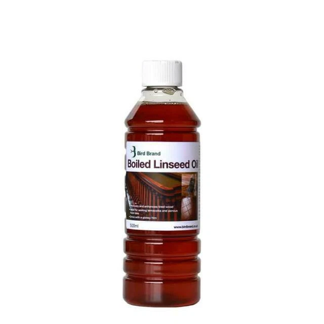 Aceite de linaza hervido marca para pájaros protege tratamiento de sellos madera 500 ml