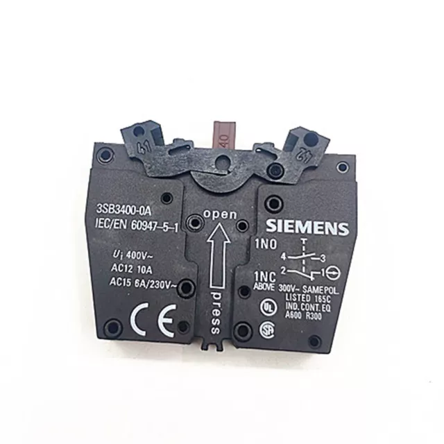 Siemens 3SB3400-0A Contact Block New Free Shipping One 3SB34000A