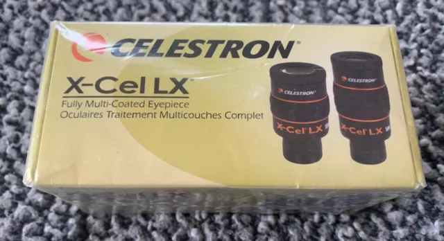 Celestron X-Cel 9mm LX High Quality Eyepiece #93423  BNIB