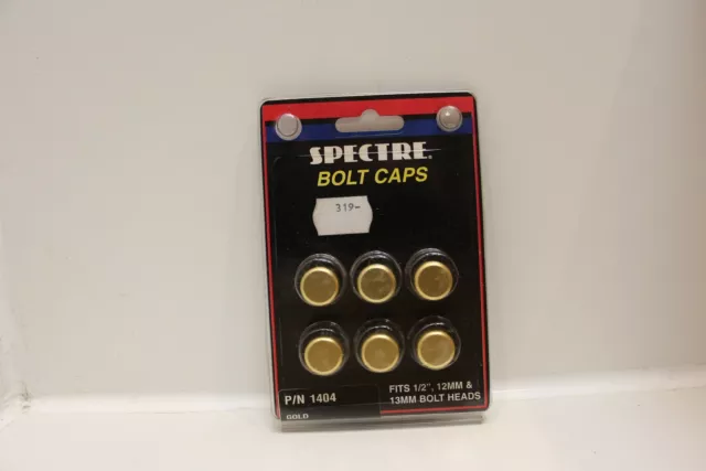 Cache vis doré pour tête de boulon 1/2’’ 12mm et 13mm