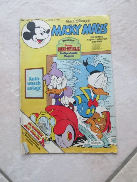 Micky Maus Walt Disney Nr. 15/1983 Ehapa Verlag für Sammler und Liebhaber