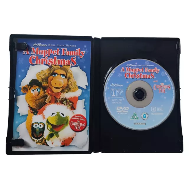 A Muppet Family Christmas / The Christmas Toy DVD Rare Jim Henson Musical 3