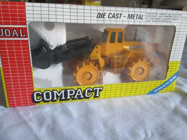 Miniature Joal 1/50 – Chargeuse Volvo BM L160 – Engin TP – Très Bon état Boîte