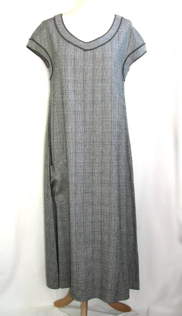 Robe Pull George Hogg Gris - Taille M - 50% Laine - Longueur Genou - Neuf Avec étiquettes