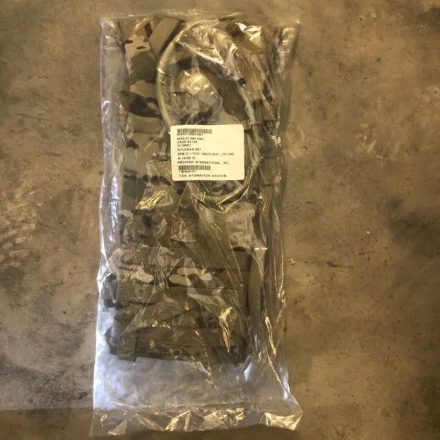 US ARMY Multicam OCP Hydration COMPLETE System Pack Carrier & 3L Bladder NIB Nwt