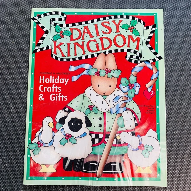 Daisy Kingdom Holiday Crafts & Gifts Vintage Catalog Christmas 1980s/1990s