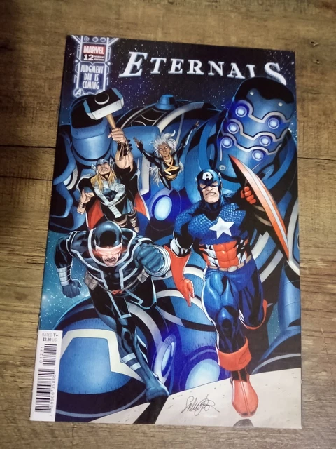 Eternals #12 Larroca Foreshadow Variant Cover Marvel Comics 2022