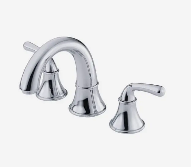 Danze Chrome Two Handle Widespread Bathroom Faucet #D304156