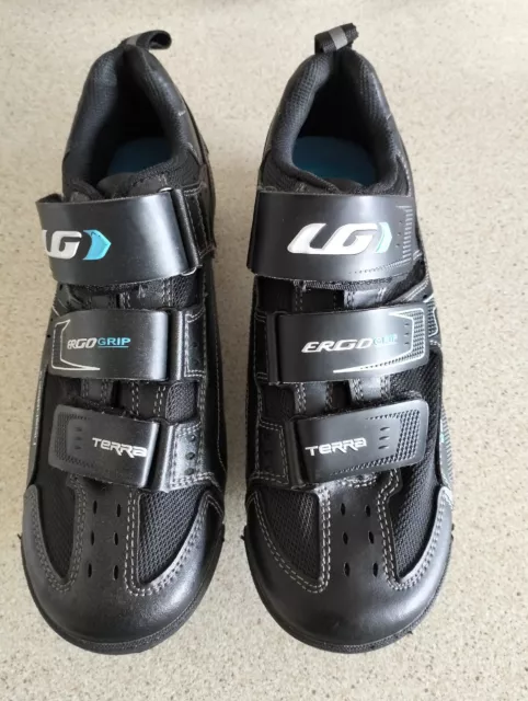 New Garneau Terra HRS-80 MTB Gravel Bike Shoes Size EU 38 UK 4.5,  2 Bolt SPD