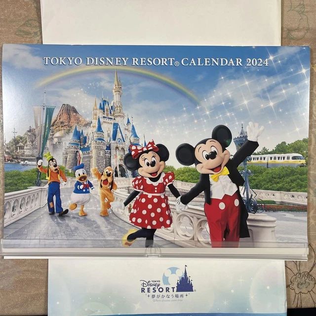 TOKYO DISNEY RESORT 2024 Calendar Novelty 94.99 PicClick