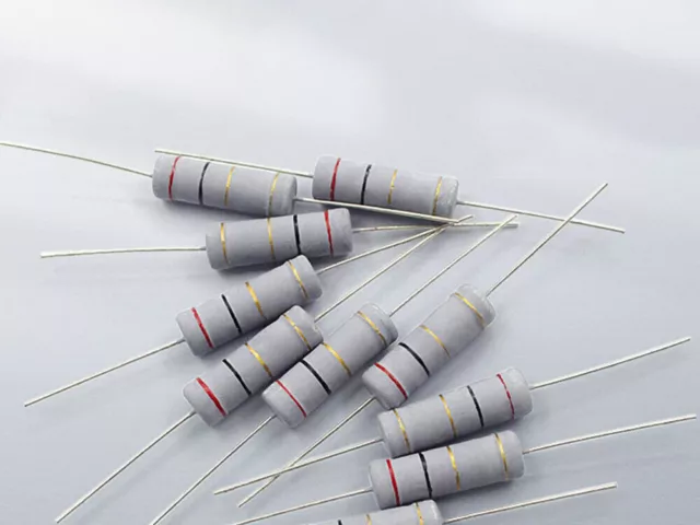 10PCS 110 ohm Metal Oxide Film Resistor 5W 5 Watt ±5% Tolerance