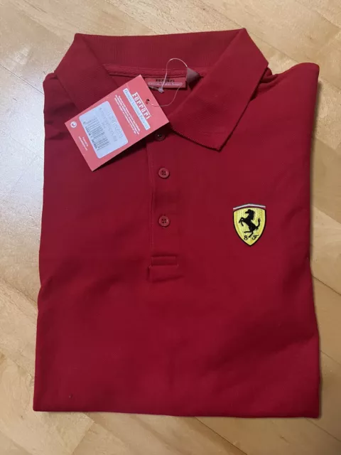 Ferrari Poloshirt Gr.M NEU