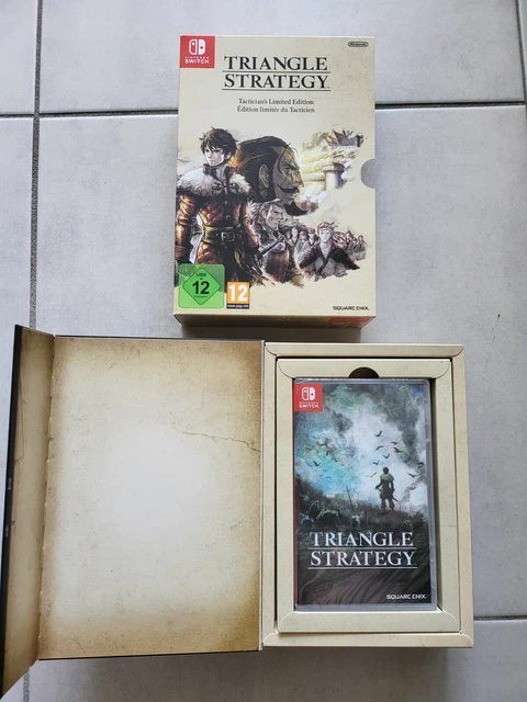 Triangle Strategy – Édition Limitée Du Tacticien – Nintendo Switch – Collector Très Bon État